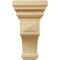 Ekena Millwork 5"W x 5 3/4"D x 10"H Medium Woodruff Wood Corbel, Alder CORW05X05X10WFAL - alternate 3